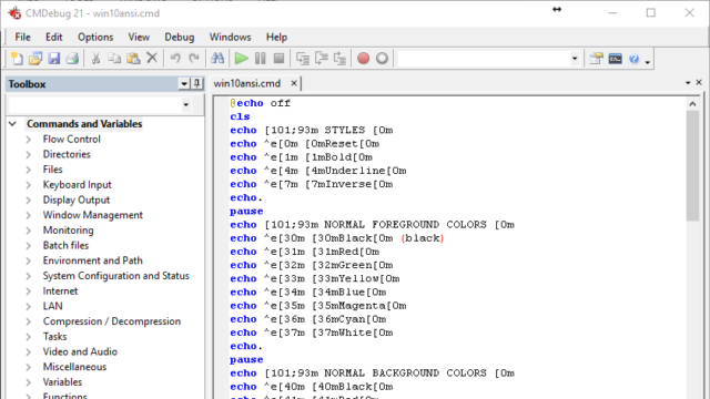 CMDebug for Windows 11, 10 Screenshot 1