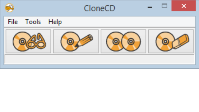 CloneCD for Windows 10 Screenshot 1