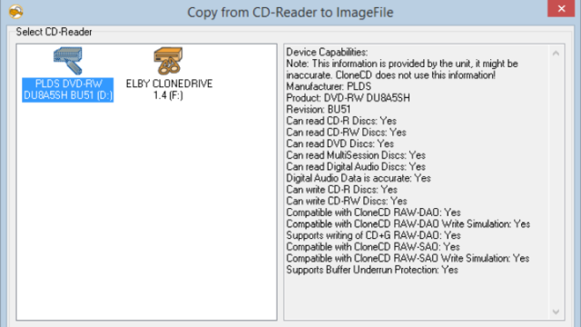 CloneCD for Windows 11, 10 Screenshot 2