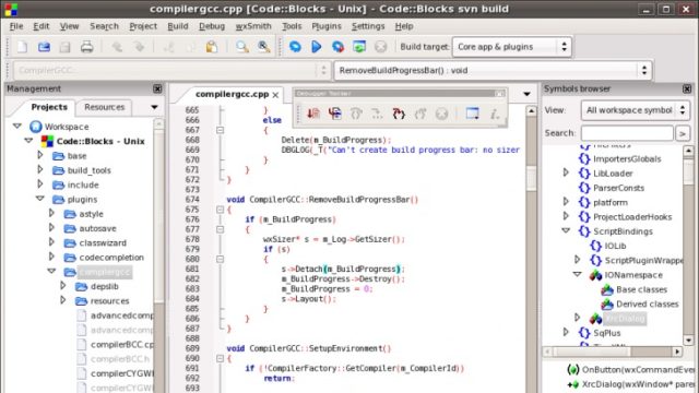 Code::Blocks (CodeBlocks) for Windows 11, 10 Screenshot 1