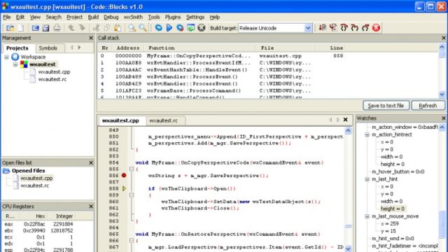 Code::Blocks (CodeBlocks) for Windows 11, 10 Screenshot 2