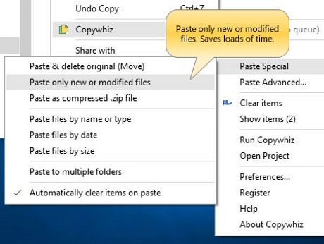 Copywhiz for Windows 11, 10 Screenshot 1
