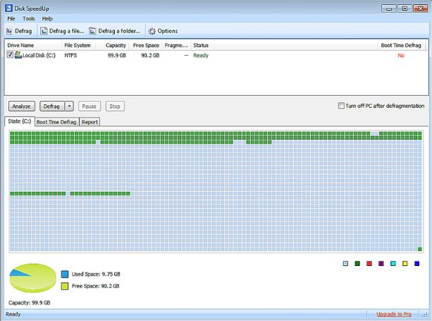 Disk SpeedUp Screenshot