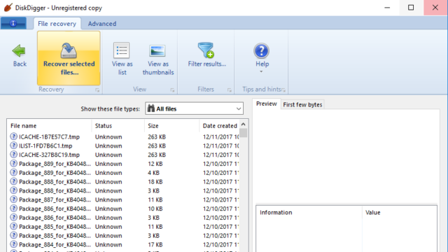 DiskDigger for Windows 11, 10 Screenshot 2