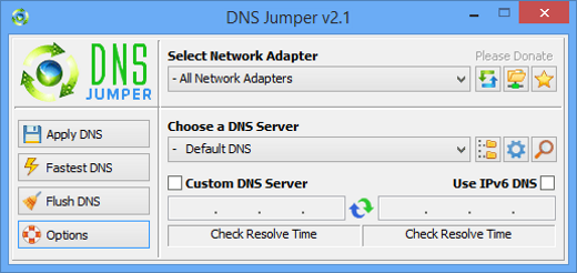 Dns Jumper for Windows 11, 10 Screenshot 1