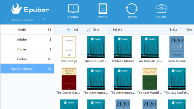 Epubor for Windows 11, 10 Screenshot 1