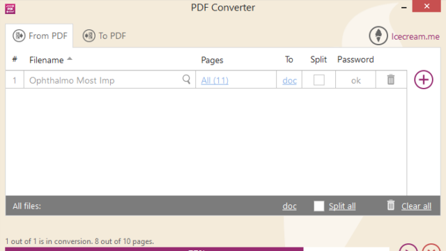 Icecream PDF Converter for Windows 11, 10 Screenshot 2