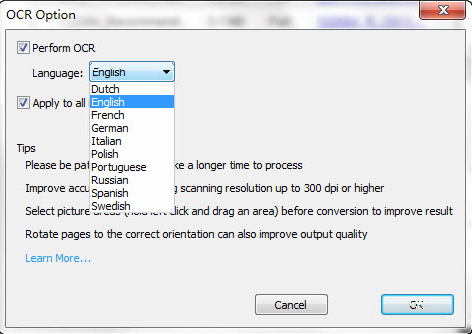 Lighten PDF Converter OCR for Windows 10 Screenshot 2