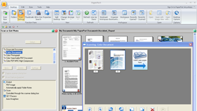 PaperPort for Windows 10 Screenshot 1