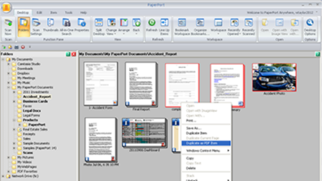 PaperPort for Windows 10 Screenshot 3