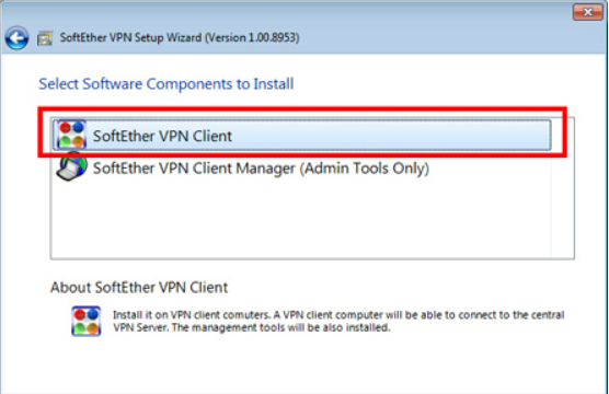 SoftEther VPNGate Client Plugin for Windows 11, 10 Screenshot 1