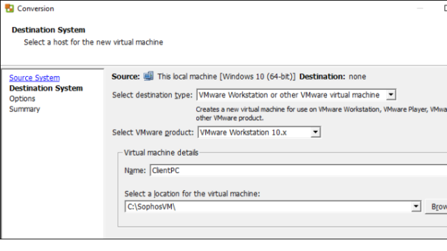 VMware vCenter Converter for Windows 11, 10 Screenshot 1
