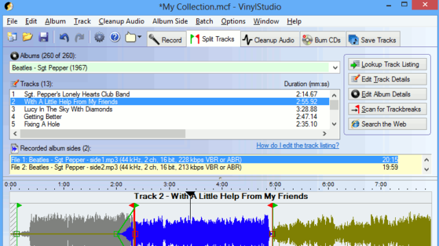 VinylStudio for Windows 11, 10 Screenshot 2