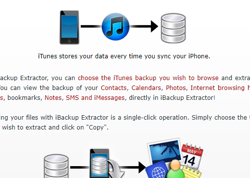 iBackup Extractor for Windows 10 Screenshot 2