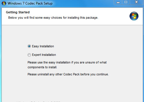 Windows 7 Codec Pack for Windows 11, 10 Screenshot 1
