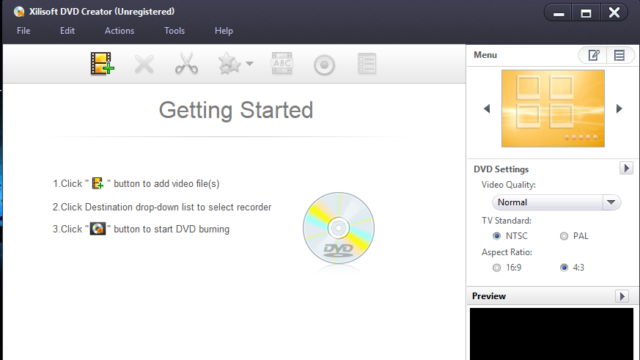 Xilisoft DVD Creator for Windows 10 Screenshot 1