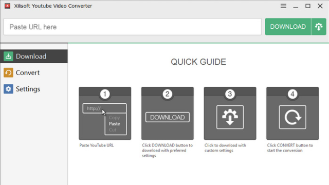 Xilisoft YouTube Video Converter for Windows 11, 10 Screenshot 1
