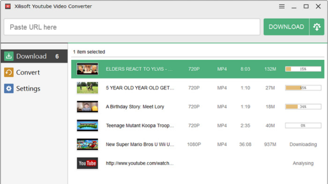 Xilisoft YouTube Video Converter for Windows 11, 10 Screenshot 2