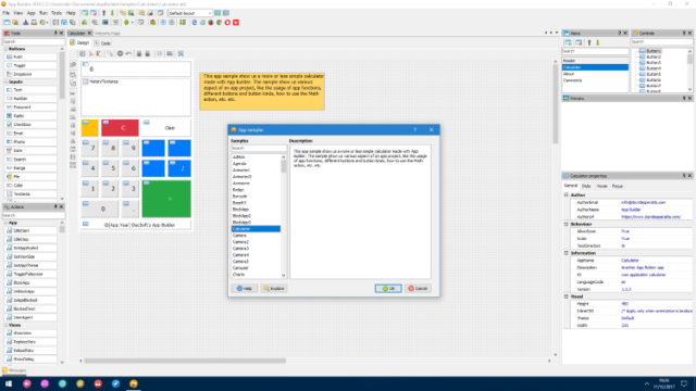 DecSoft’s App Builder for Windows 10 Screenshot 2