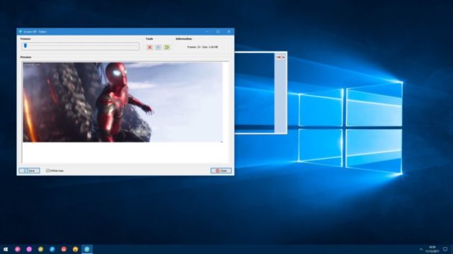 DecSoft’s Screen GIF for Windows 11, 10 Screenshot 2