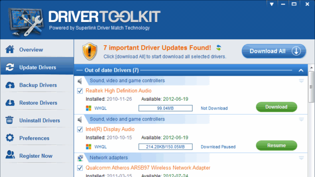 DriverToolkit for Windows 10 Screenshot 3