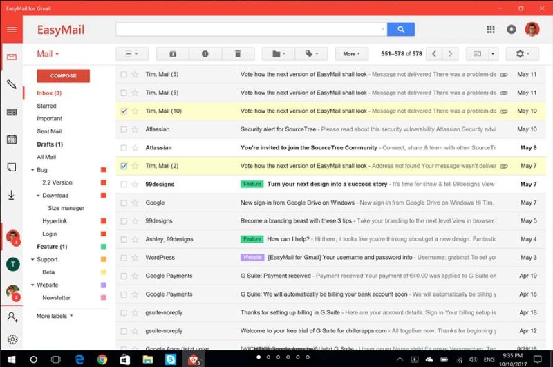 gmail client for pc