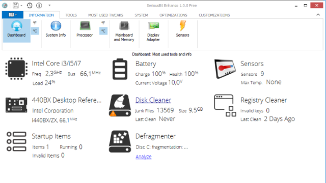 Enhanso for Windows 11, 10 Screenshot 1