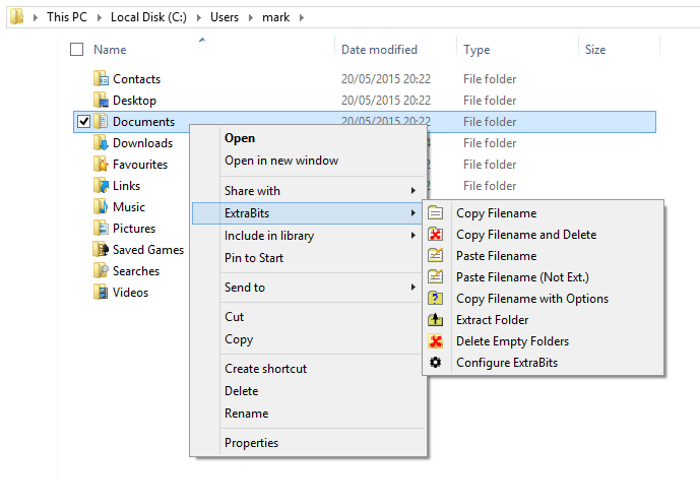 ExtraBits File Explorer Extension Review