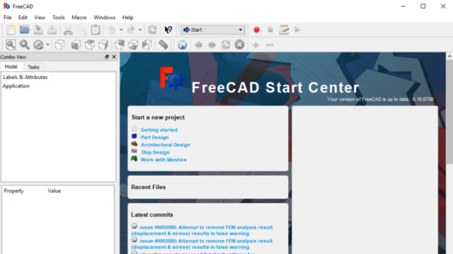 FreeCAD for Windows 11, 10 Screenshot 1