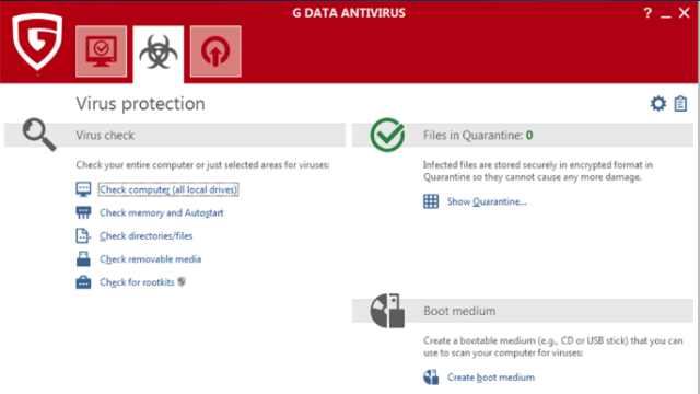 G DATA Antivirus for Windows 11, 10 Screenshot 2