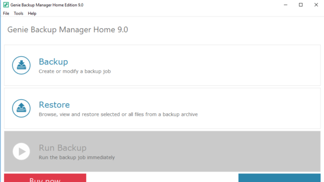 Genie Backup Manager for Windows 11, 10 Screenshot 3
