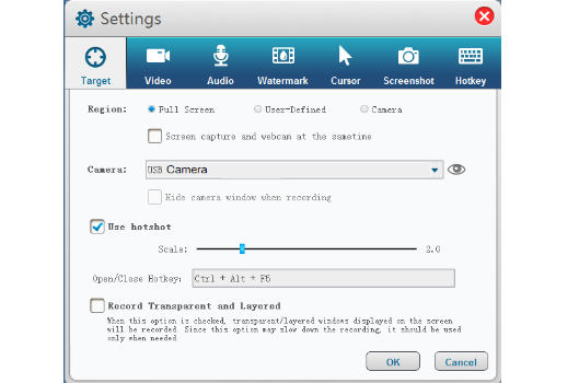 Gilisoft Screen Recorder for Windows 10 Screenshot 1