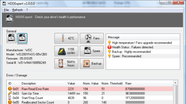 HDDExpert for Windows 11, 10 Screenshot 1
