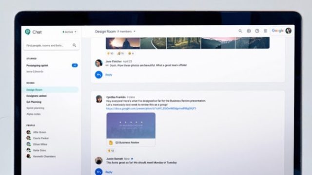 Hangouts Chat for Windows 10 Screenshot 1