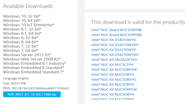 Intel High Definition Audio Driver for Windows 11, 10 Screenshot 1