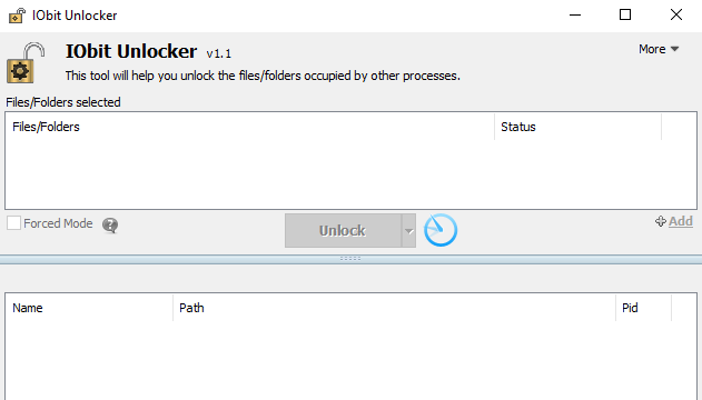 IObit Unlocker for Windows 11, 10 Screenshot 2
