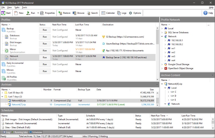 KLS Backup Review