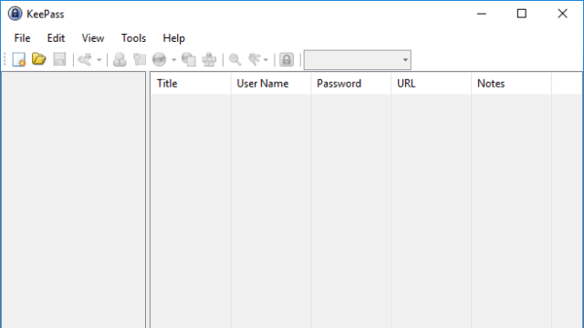 KeePass for Windows 10 Screenshot 1