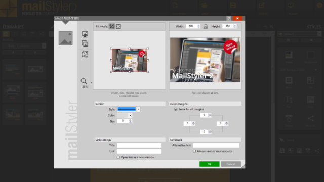 MailStyler for Windows 11, 10 Screenshot 2