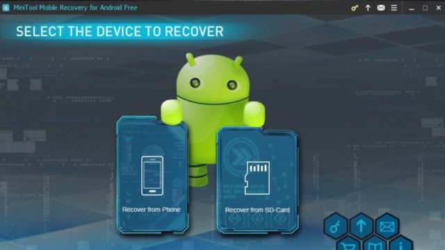 MiniTool Mobile Recovery for Android for Windows 10 Screenshot 1