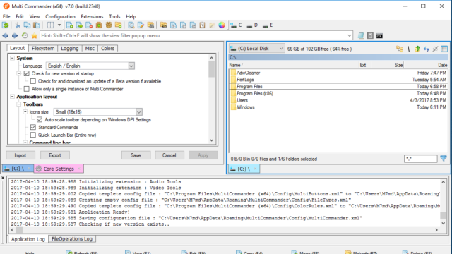 Multi Commander for Windows 11, 10 Screenshot 2