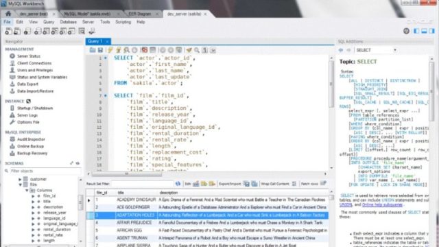 MySQL Workbench for Windows 11, 10 Screenshot 3