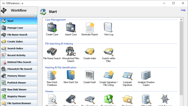 OSForensics for Windows 11, 10 Screenshot 1
