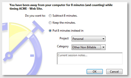 OfficeTime for Windows 11, 10 Screenshot 2