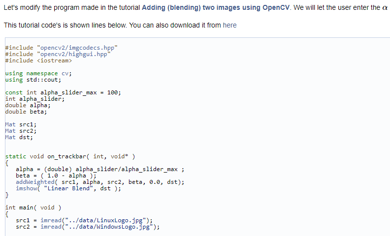 OpenCV Screenshot