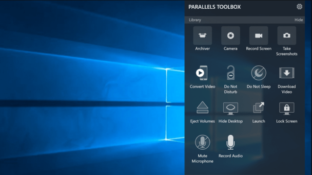 Parallels Toolbox for Windows 11, 10 Screenshot 2