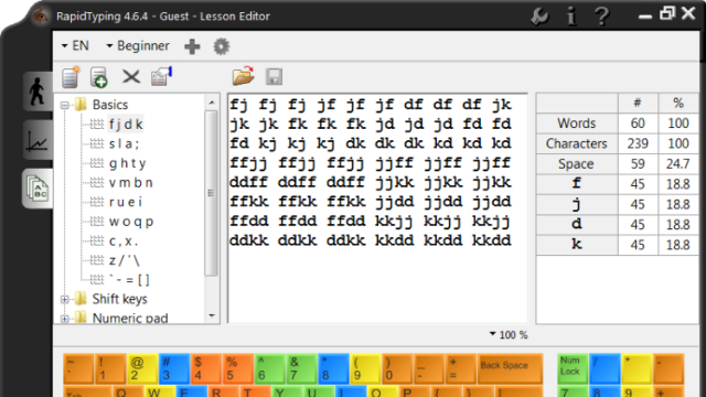 RapidTyping for Windows 11, 10 Screenshot 1