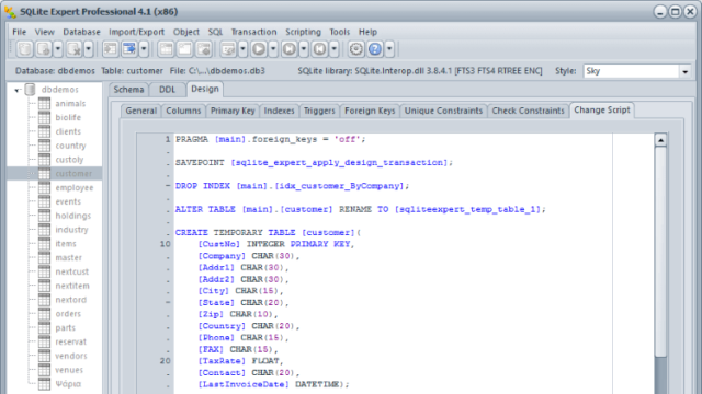 SQLite Expert for Windows 11, 10 Screenshot 1