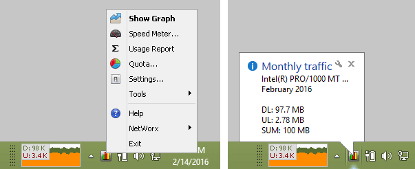 NetWorx for Windows 11, 10 Screenshot 1