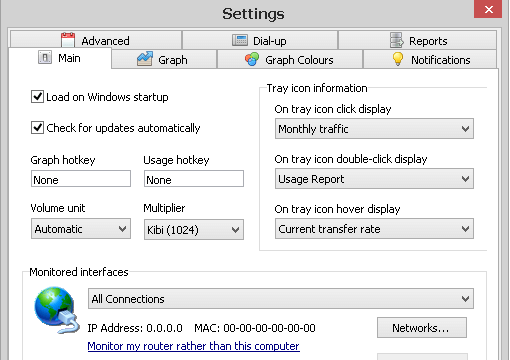 NetWorx for Windows 11, 10 Screenshot 3